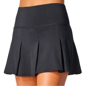 Urban Savage Med Baseline Skirt Mini Black Activewear Tennis Pickleball Golf